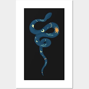 The night serpent Posters and Art